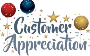 Customer Appreciation Weekend is Back! Post