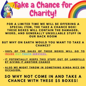 Take a Chance for Charity! Post