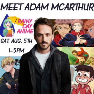 Meet Adam McArthur, voice of Yuji Post